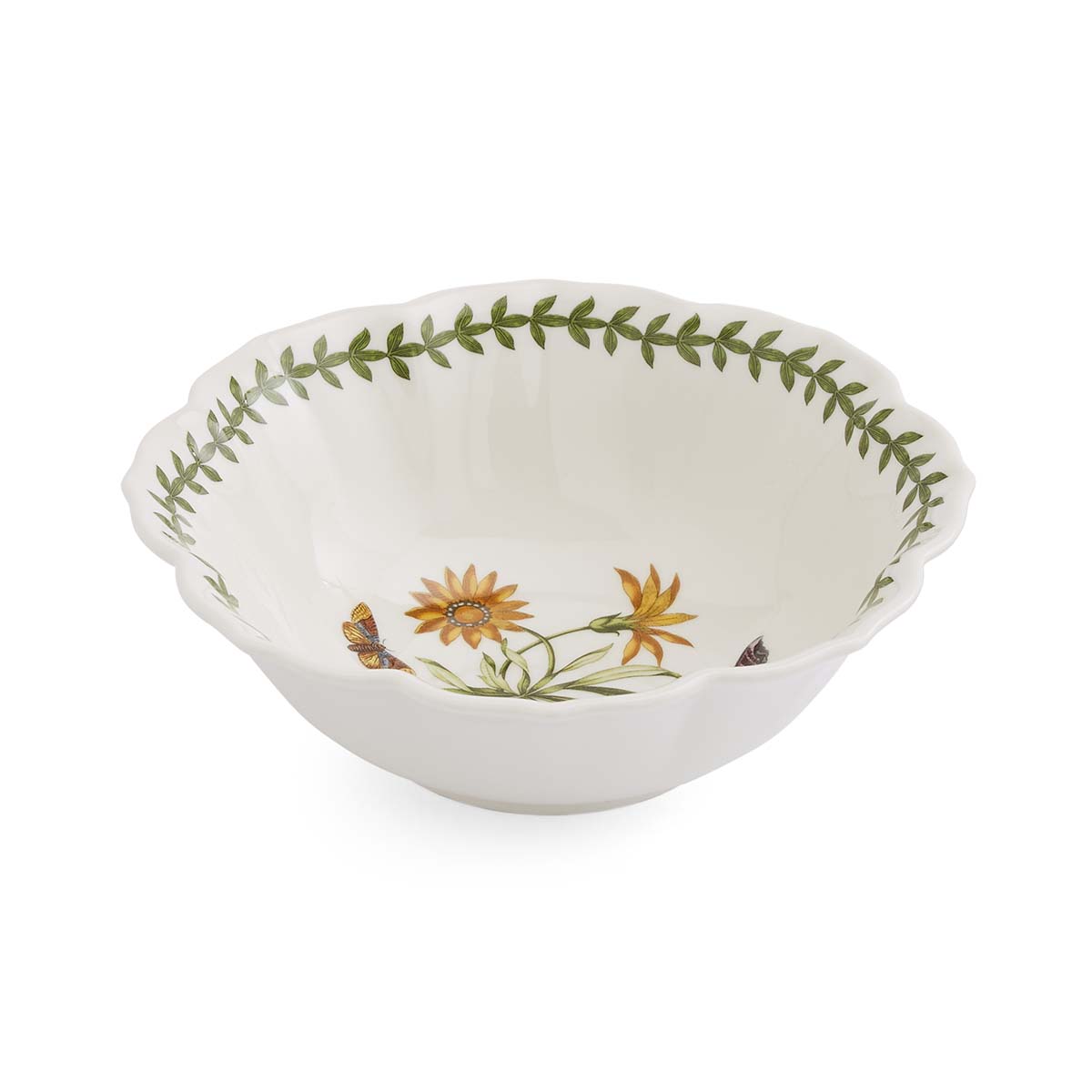 Botanic Garden Lotus Blossom , 6" Bowl, African Daisy image number null